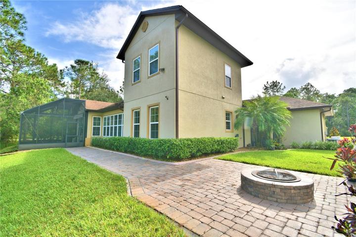 Back of the home