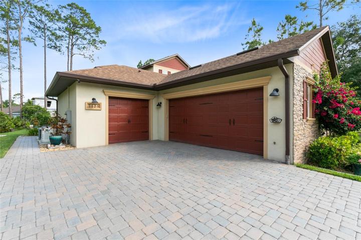 Main house garage/in law garage.