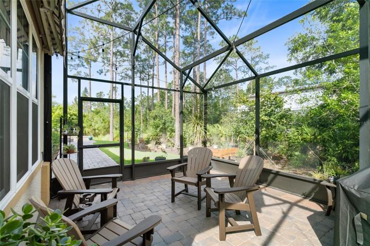back porch area