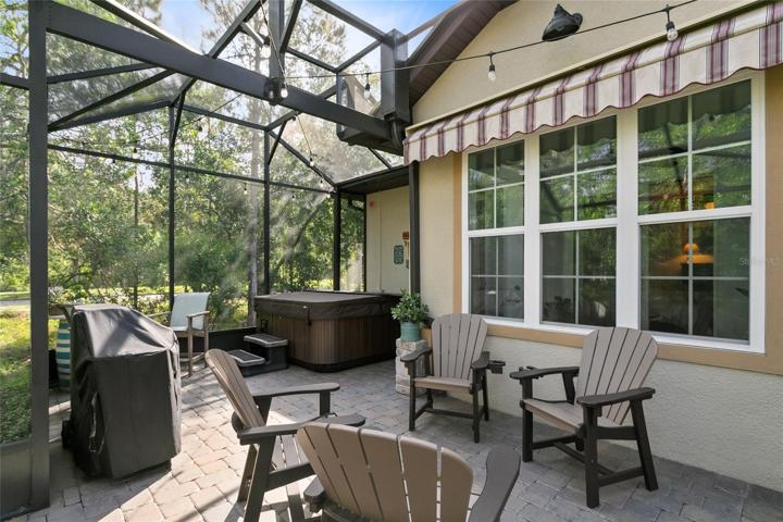 back porch area