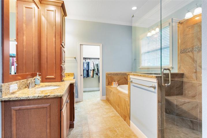 Master bathroom