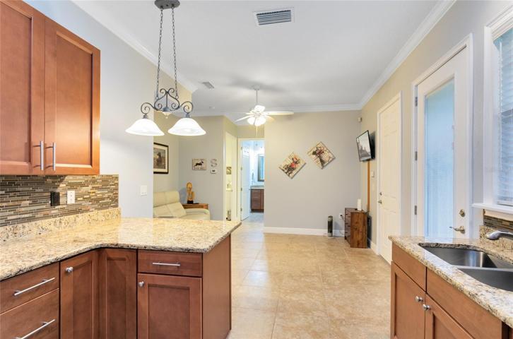 in law kitchen/living area