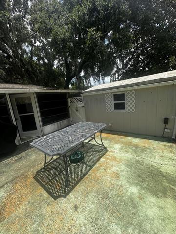 BACK LANAI AND SHED