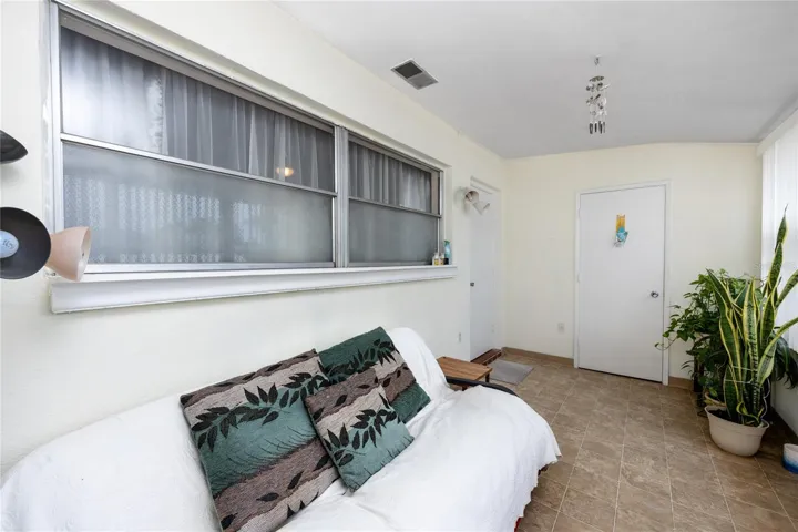 Florida room with Storage Closet