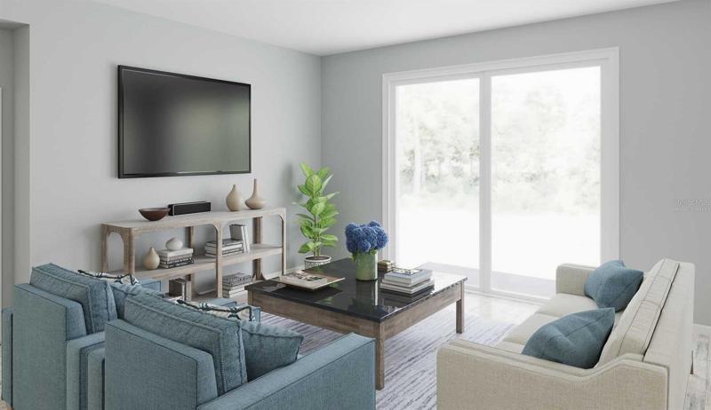 *Virtually Staged* Greatroom