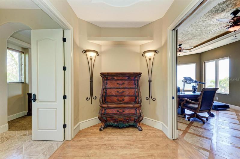 Entrance to Master Bedroom and Office