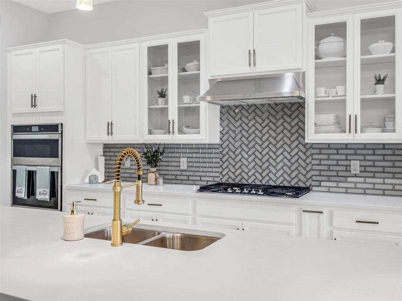 Organic white quartz counter tops