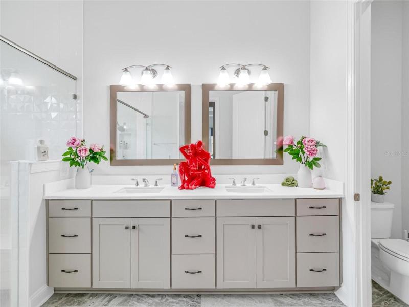 Owner's Bath Dual Sinks