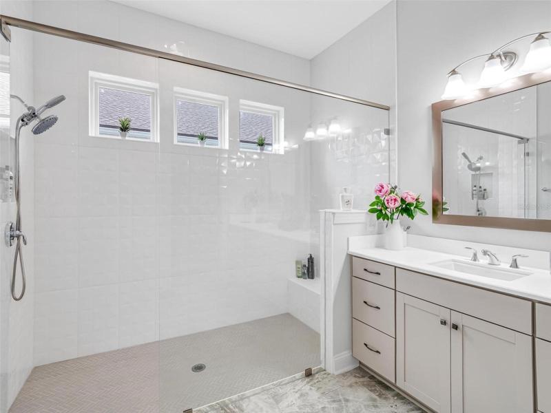Owner's shower