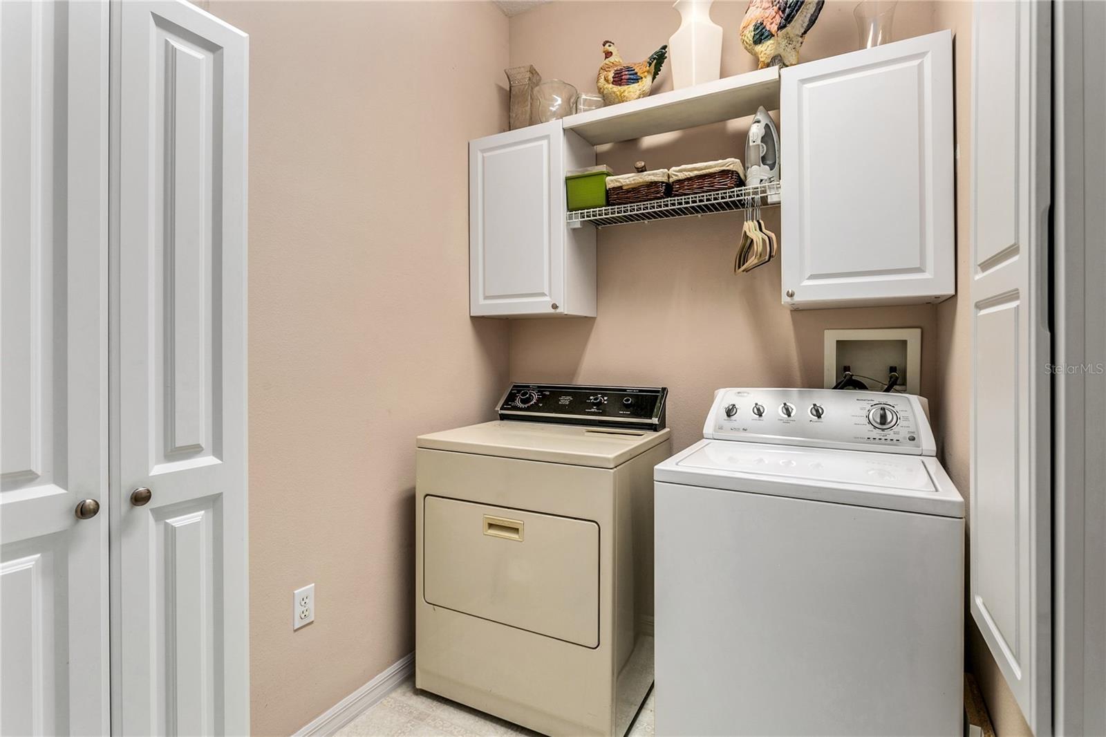 Indoor laundry room