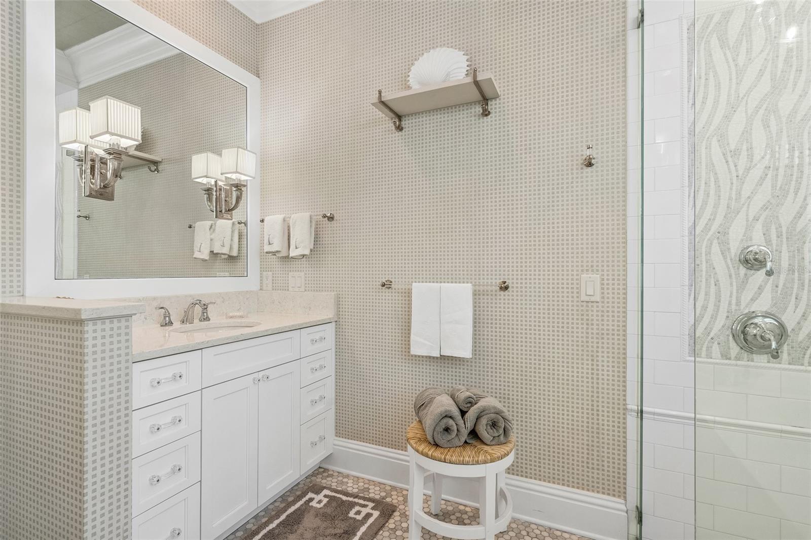 Enjoy your spa day at home in your spa like bath.