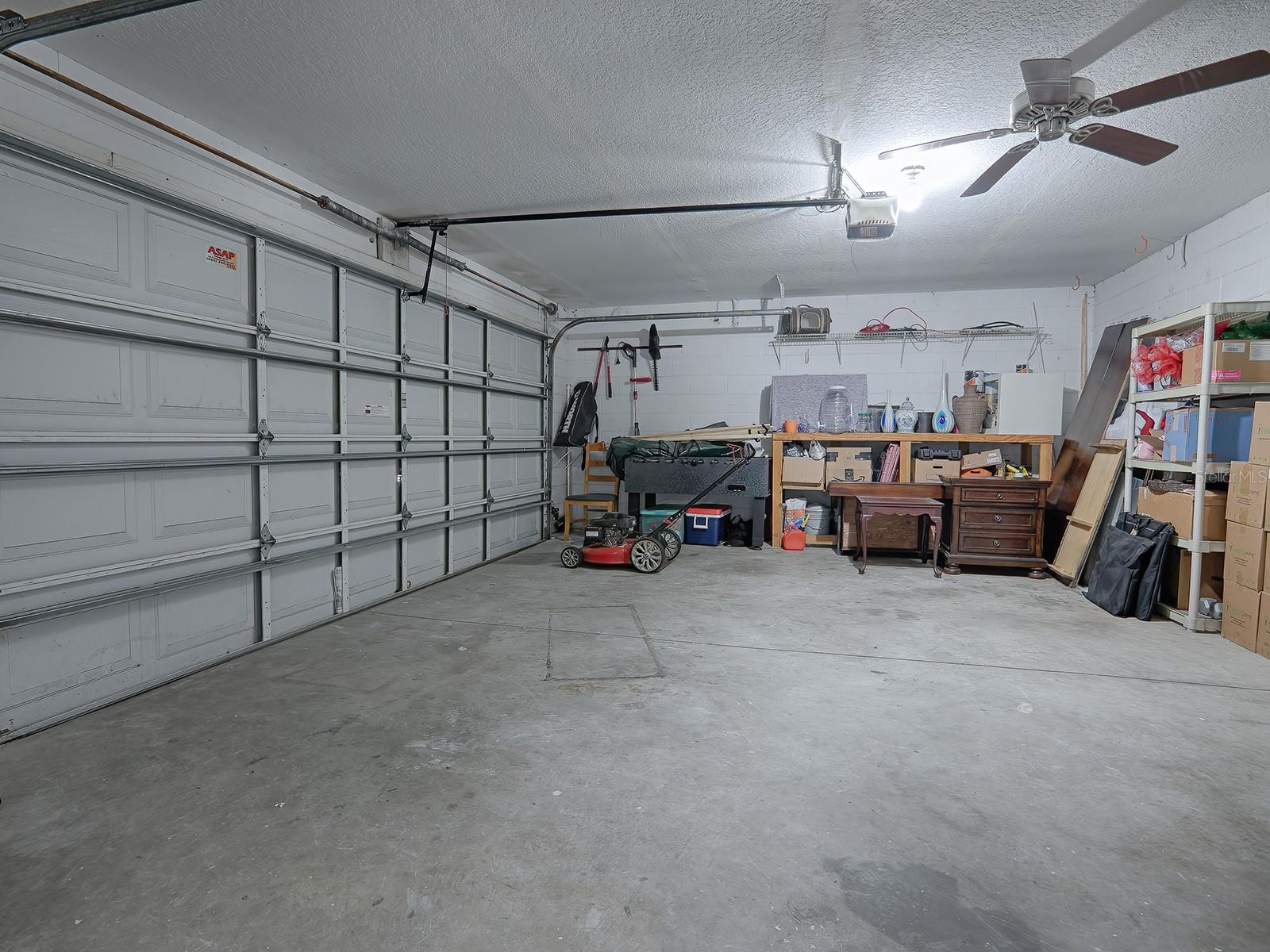 NICE SIZE GARAGE