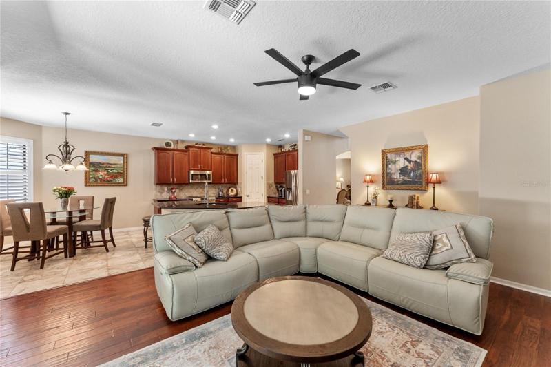 Family Room with kitchen
