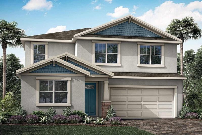 Craftsman Exterior Rendering
