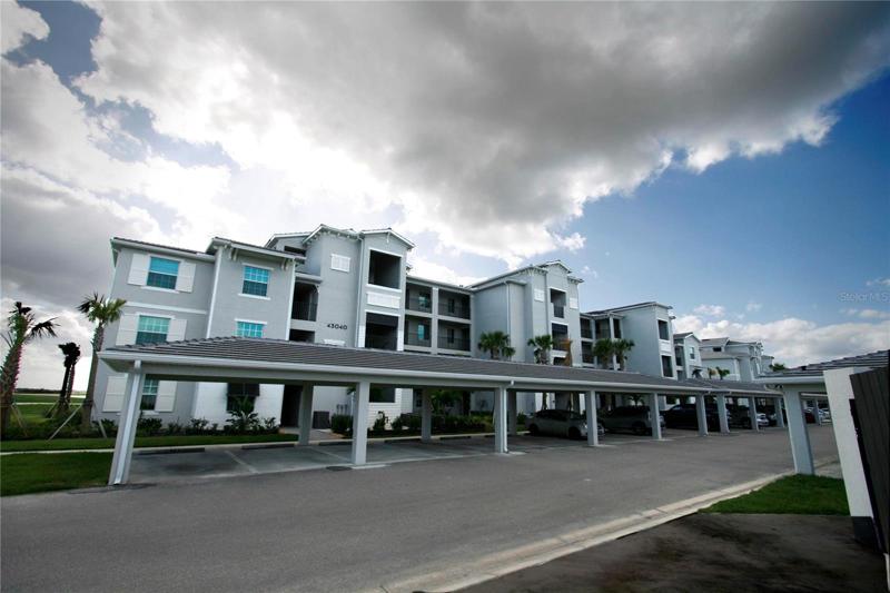 Front of the condo