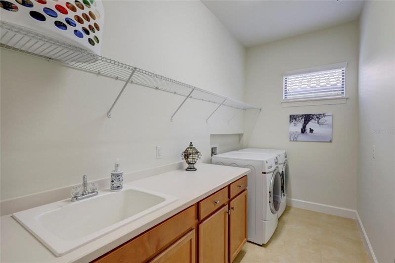 Large laundry room