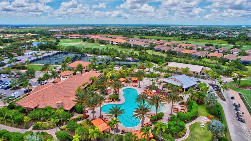 Resort style pool