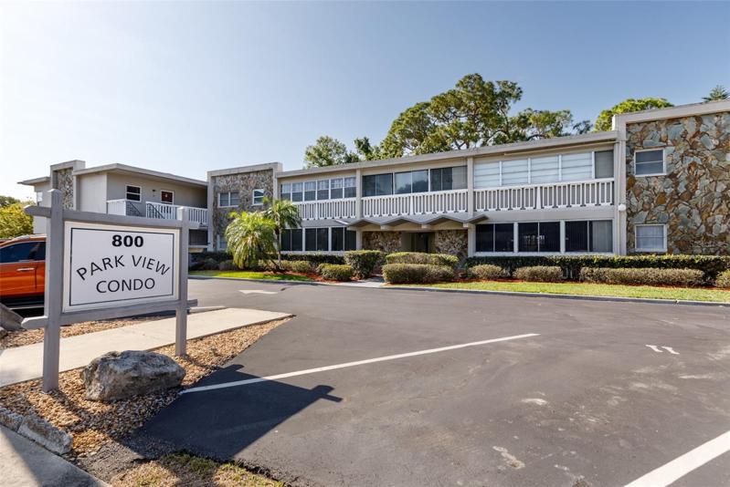 Front Exterior with assigned parking spot 11