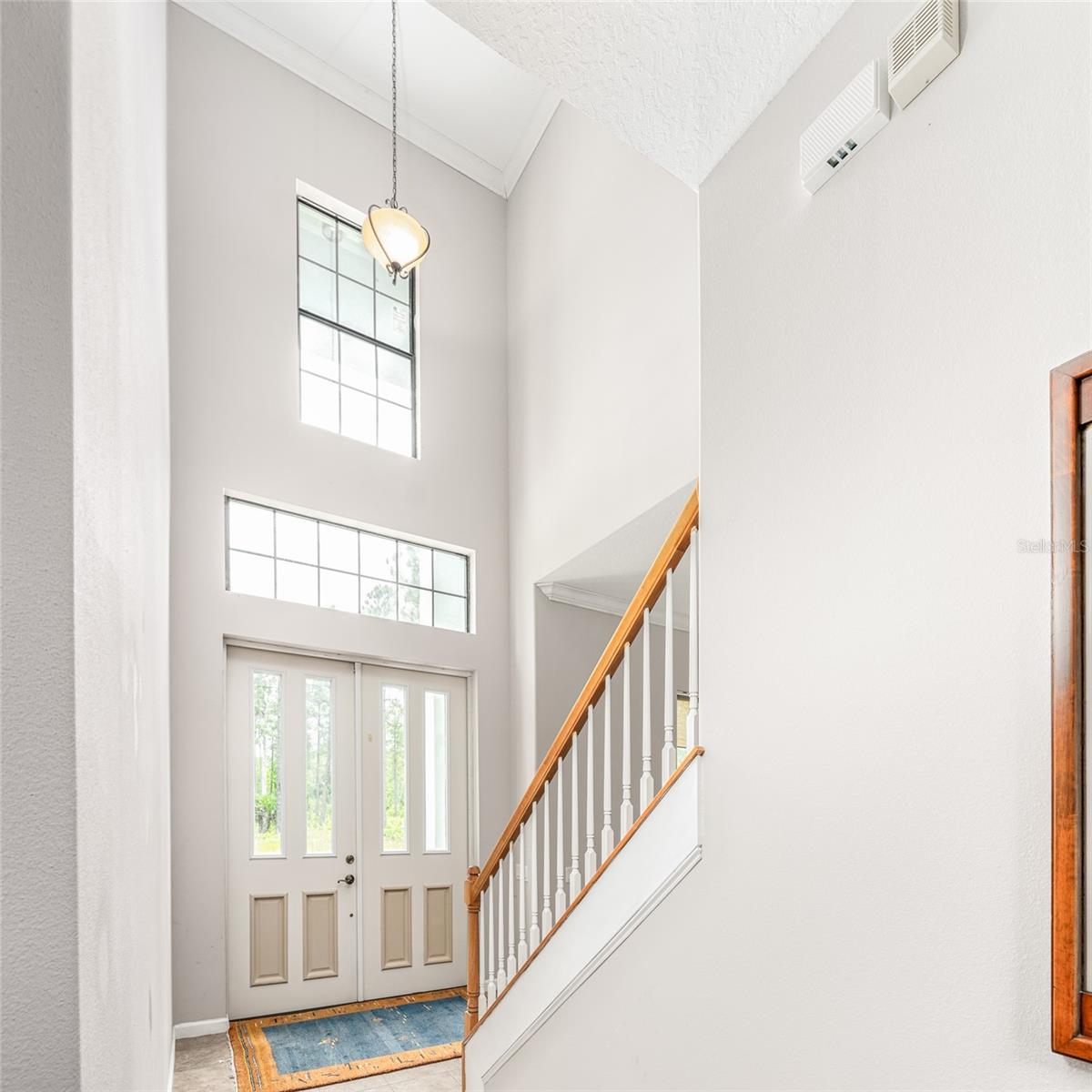 Stairs to second floor