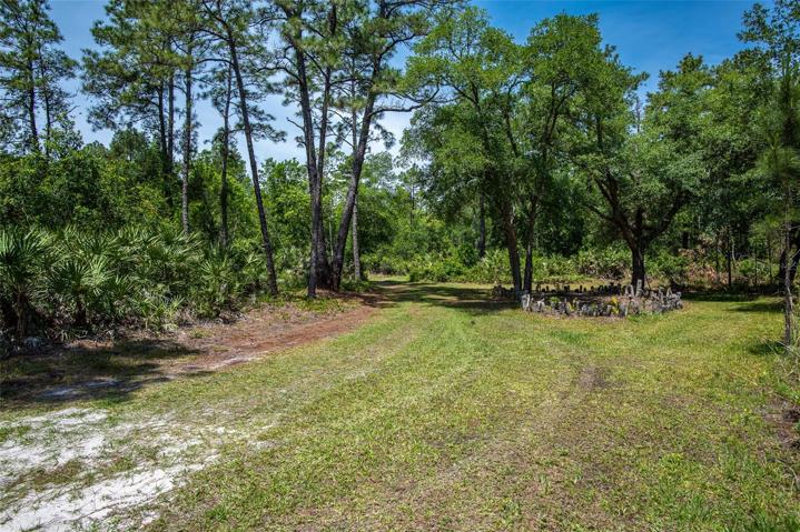 Acres of land after entrance