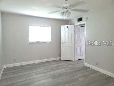 bedroom entry also shows hall closet