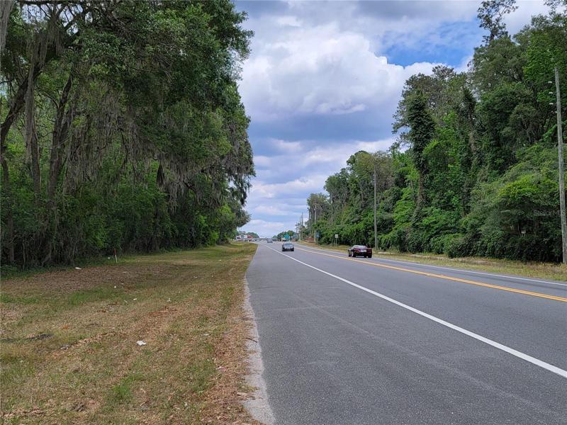 View looking at I-75