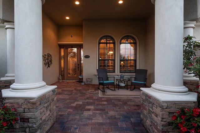Inviting Front Entrance