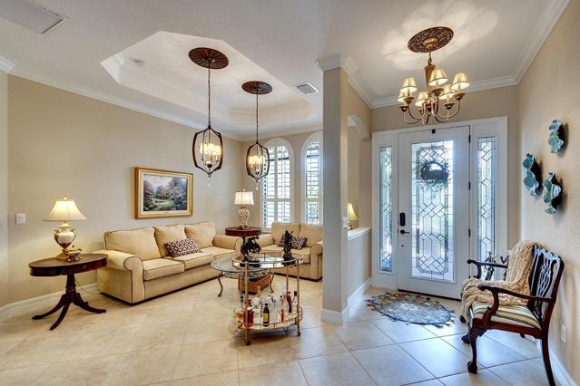 Grand Entry and Formal Living Room