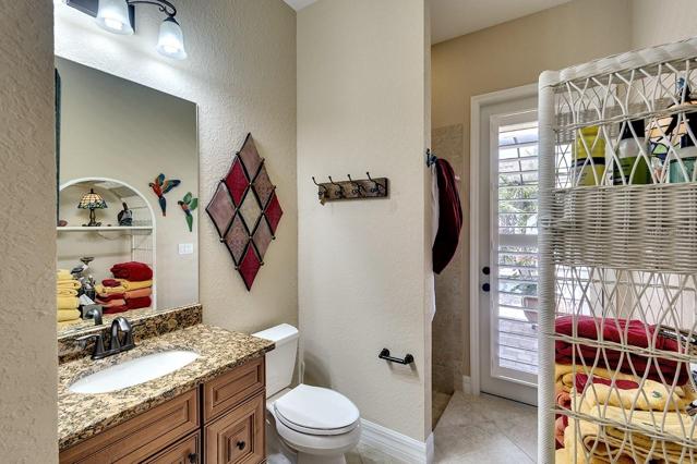 Full Bath #2 with Private Pool Entrance