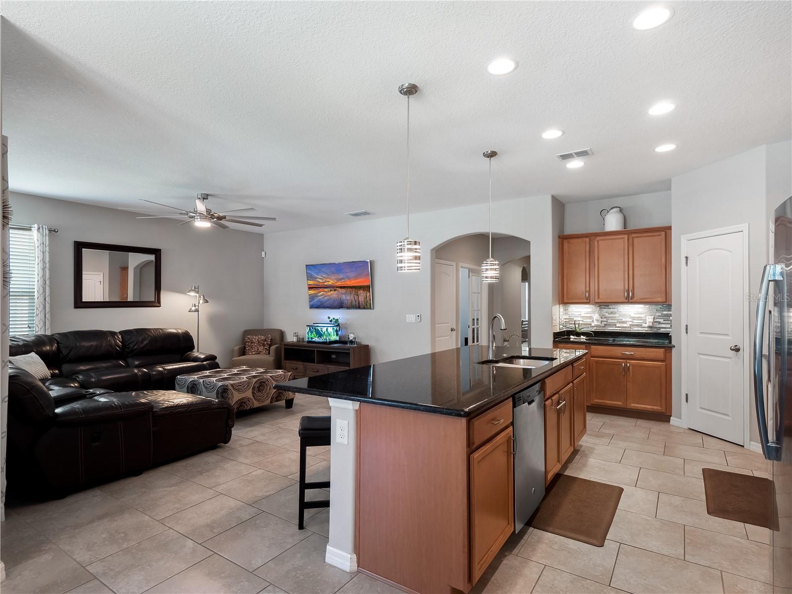 Kitchen and Great Rom