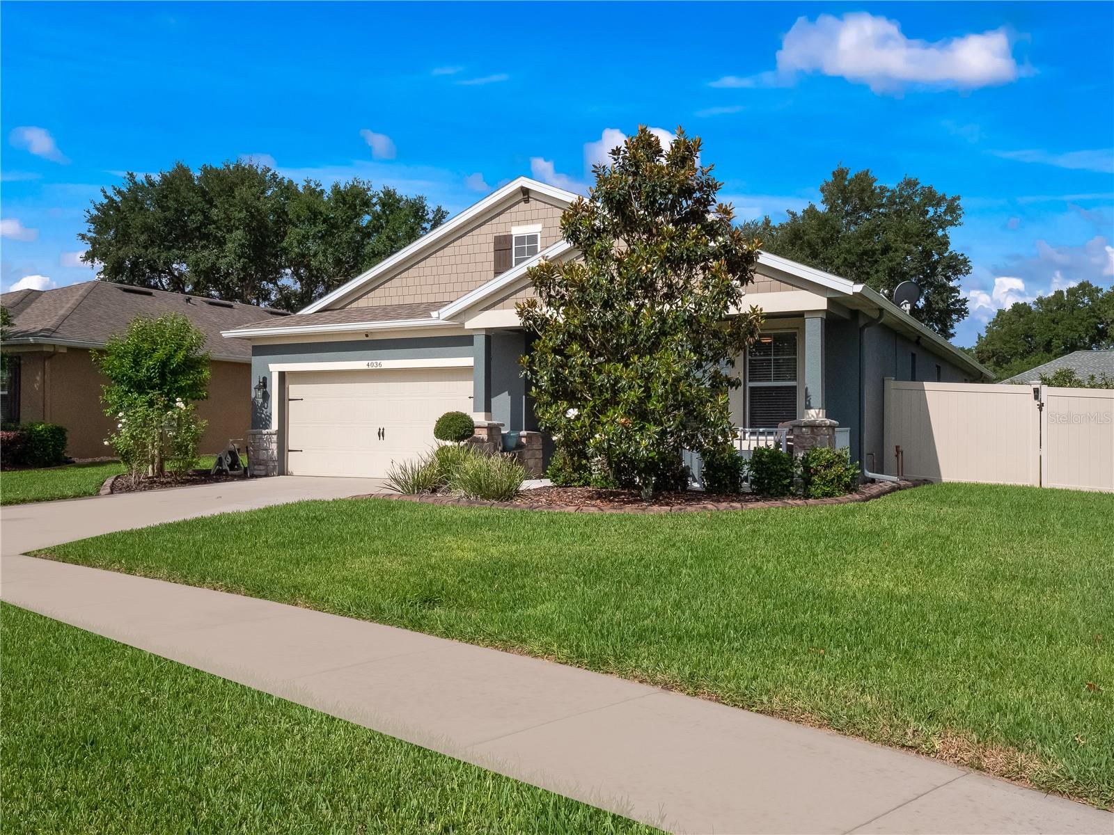 Large Front Yard