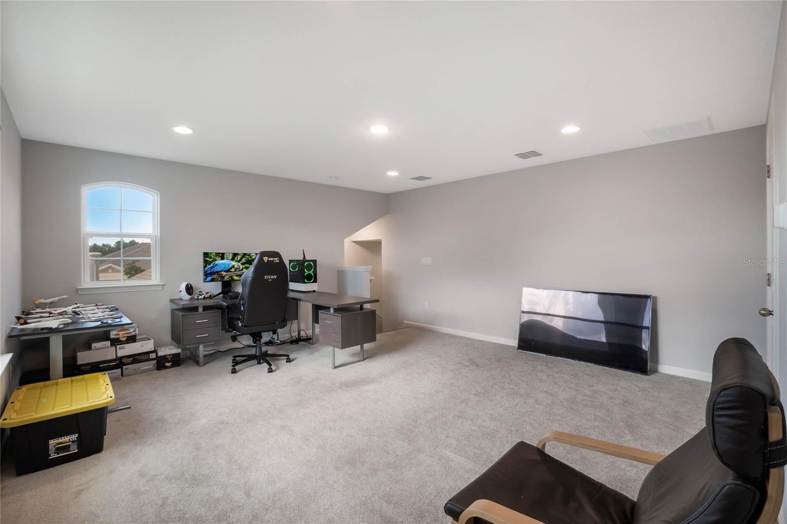 Upstairs loft
