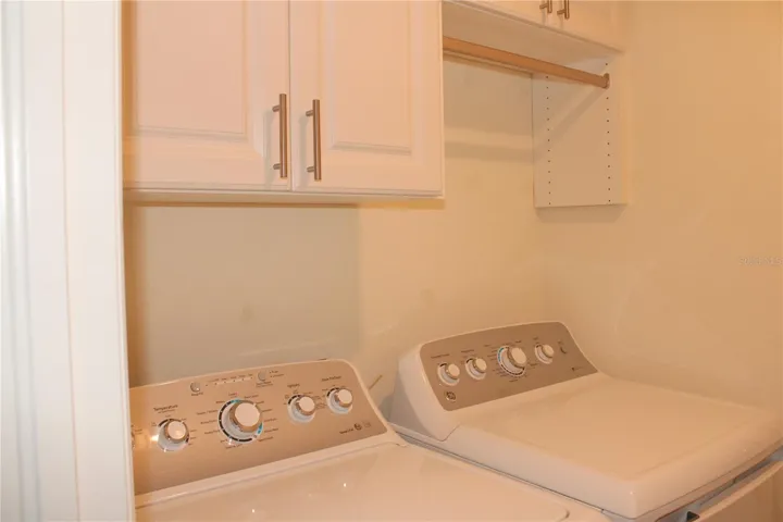 Inside utility room