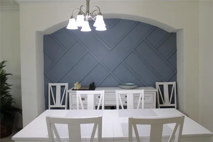 Formal dining area