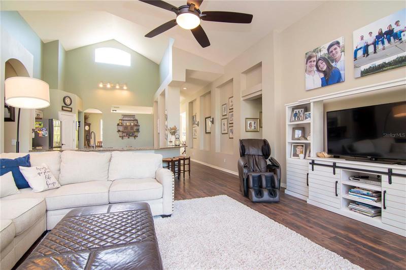 Vaulted ceilings