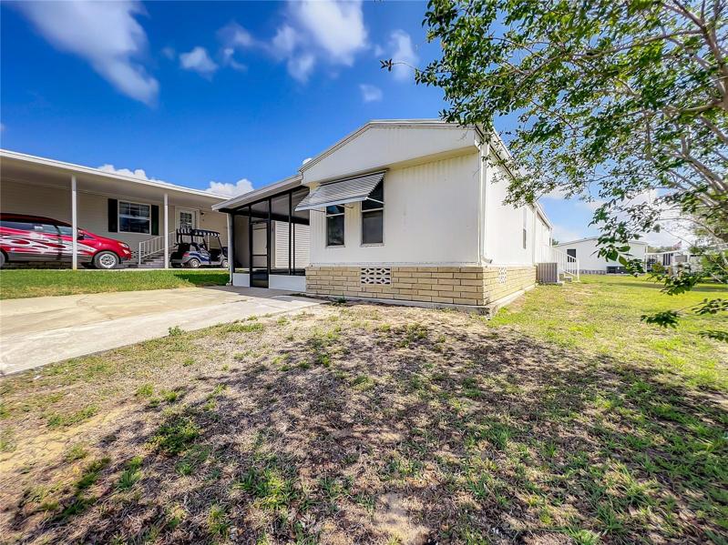 Great single wide home on owned land.