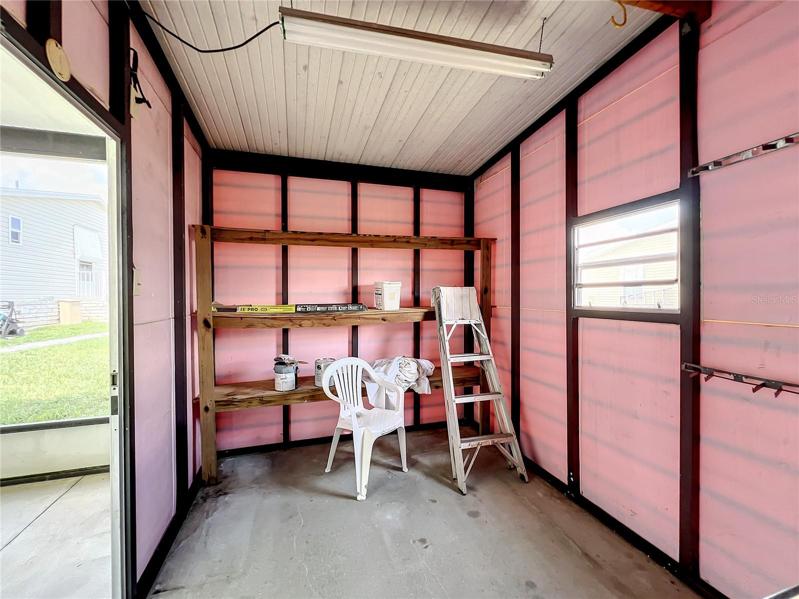 Spacious workshop