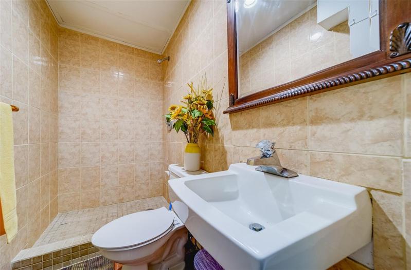 3rd Full Bathroom in Garage