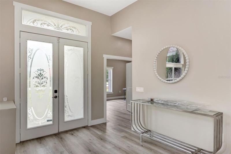 Front Foyer 8ft double doors