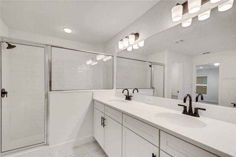 Master Bathroom - Virtually Staged