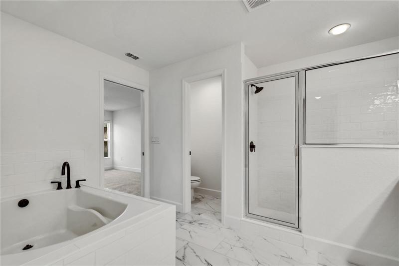 Master Bathroom - Virtually Staged