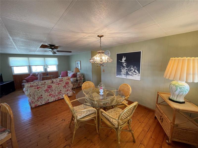 Dining room/ Living room combo.