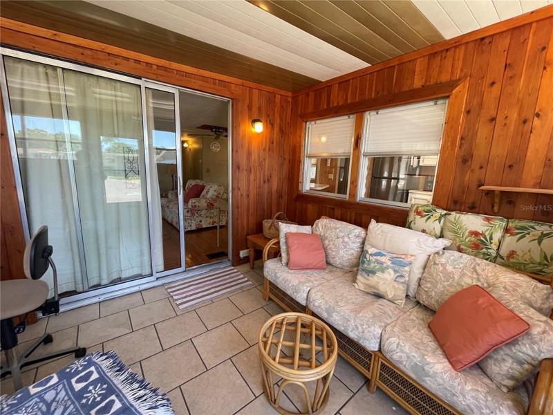 Front porch area.