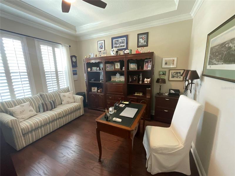 Flex Room with privacy doors