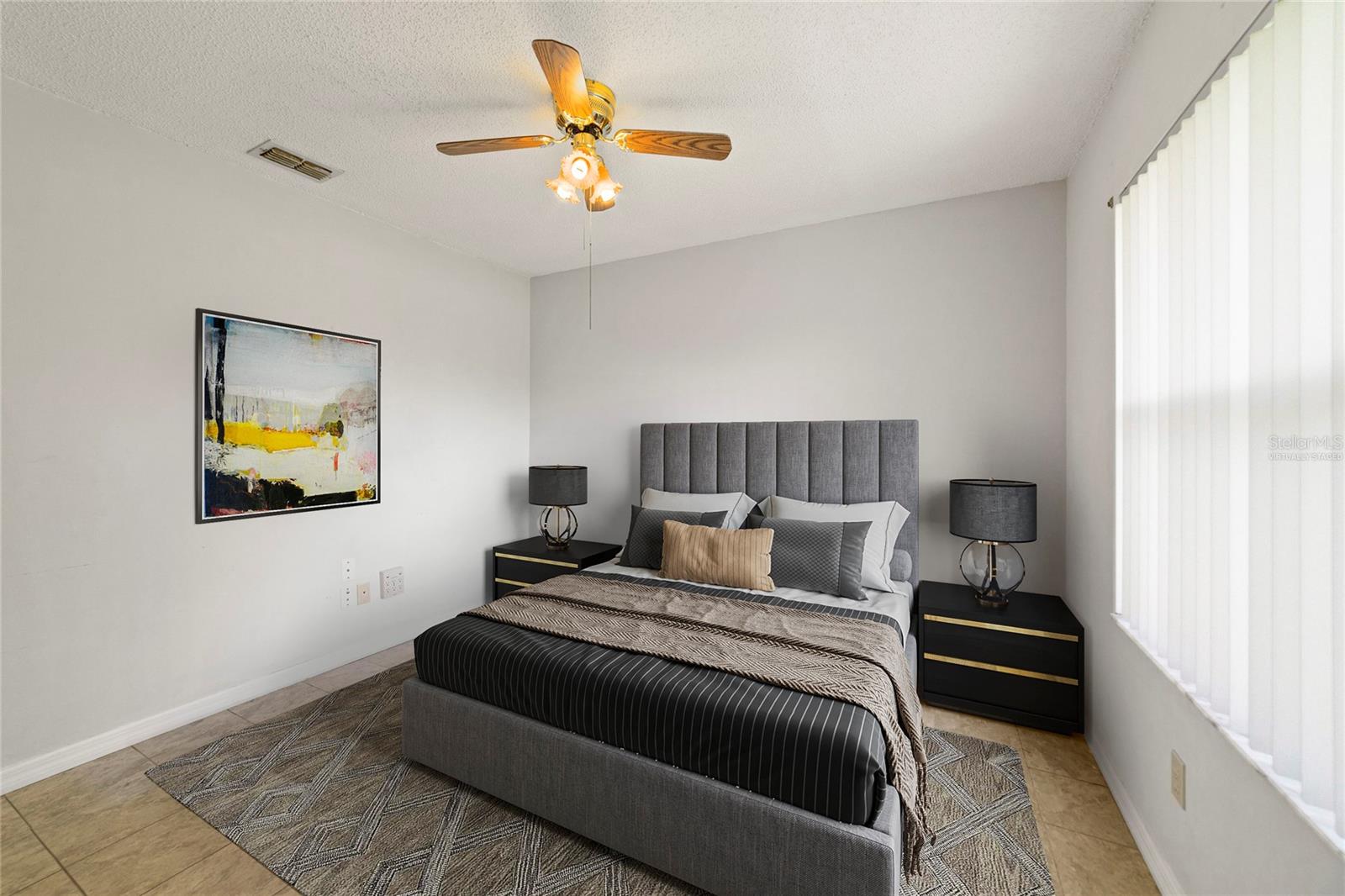 THIRD BEDROOM. Virtually Staged.