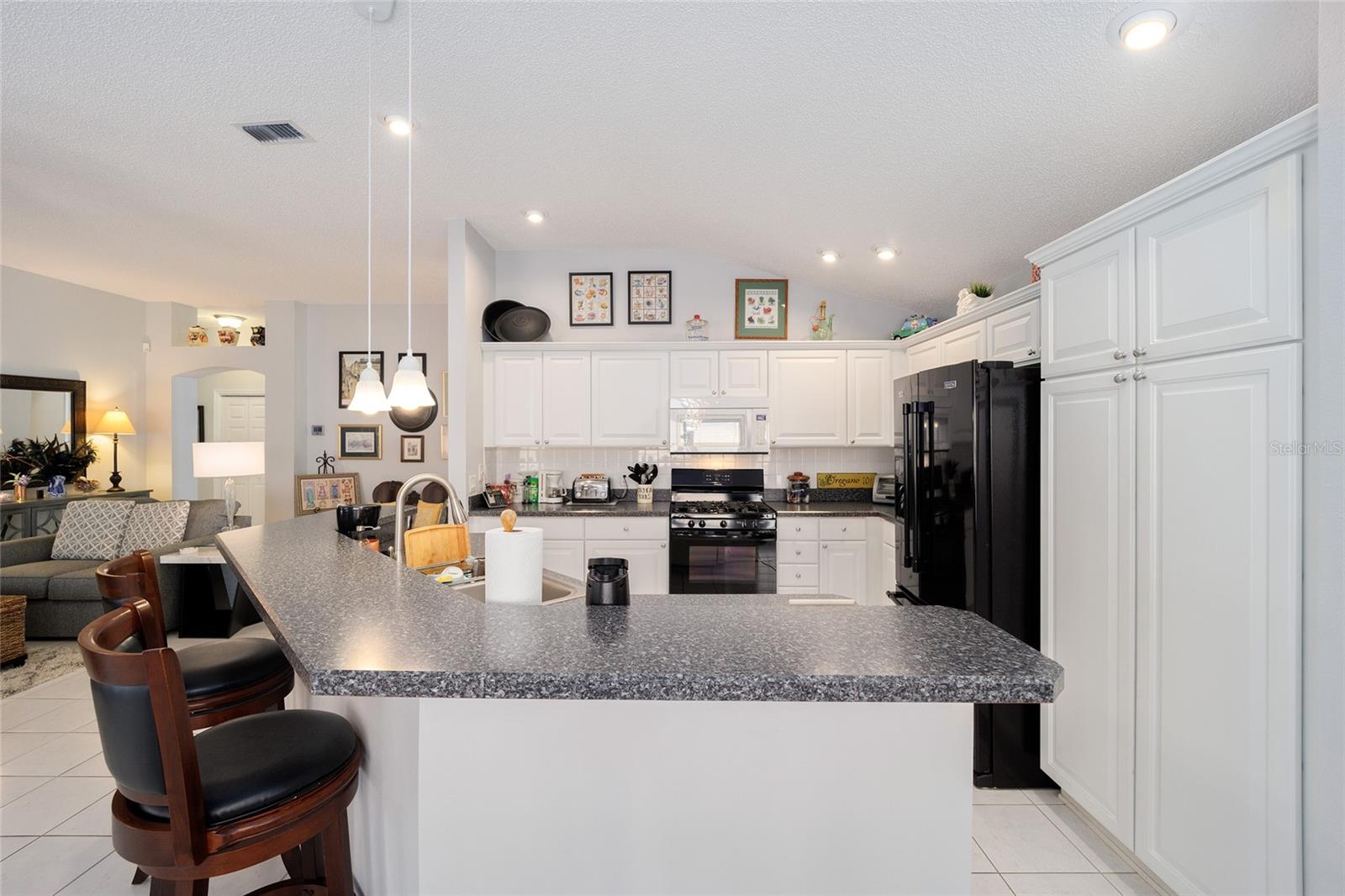 Kitchen Pantries on right