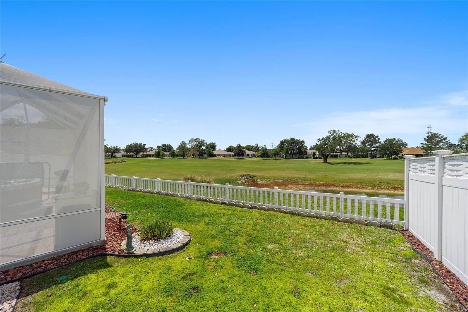 Backyard View to GolF Course