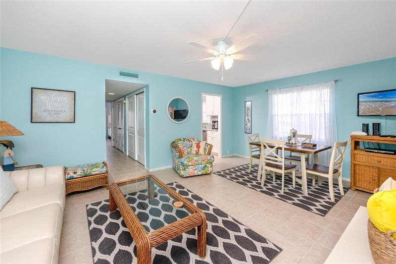 Living/dining room.