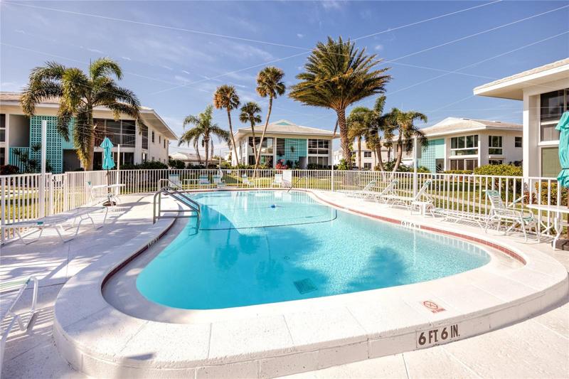 Pool #1 in front of the condo.