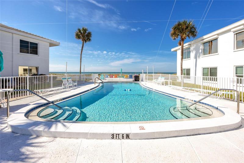 Pool #2 facing the beach.